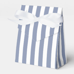 Ballotins Bleu gris et blanc rayures de bonbons