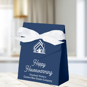 Ballotins Bleu Marine Immobilier Cadeau de Chauffage Personn
