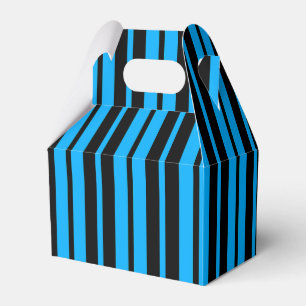 Ballotins Bleu Noir Grilles Verticales Design Motif
