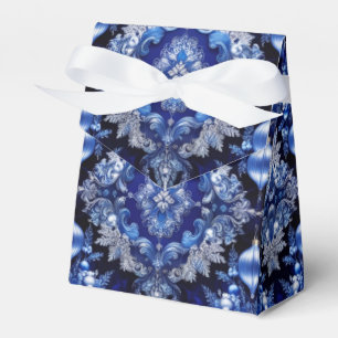 Ballotins Bleu Ornements Décoratifs Boîte cadeau de vacances