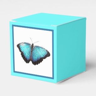 Ballotins Bleu Papillon Nature Art, Belle Photo Illustration