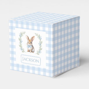 Ballotins Bleu Pâques lapin bébé garçon douche cadeau ballot