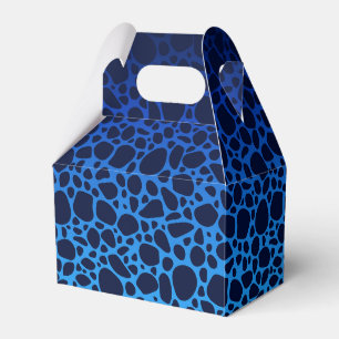 Ballotins Bleu Poison grenouille Motif boîte cadeau