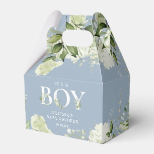 Ballotins Bleu Poussiéreux C'est Un Garçon Baby Shower
