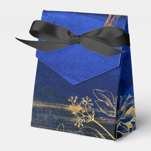 Ballotins Bleu Royal et Or (Verso)