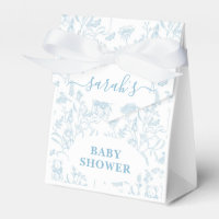 Bleu Toile Ours Baby shower Garçon