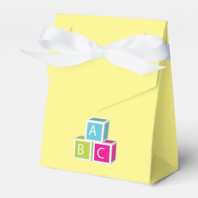 Ballotins Blocs Alphabet colorés (Verso)