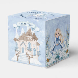 Ballotins Blonde hiver neige Princesse Anniversaire