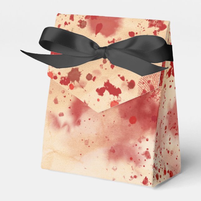 Ballotins Bloody Vintage Papier Halloween parti gothique (Verso)