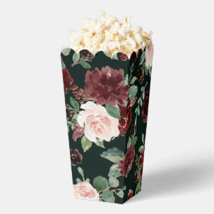 Ballotins Bloom rustique   Terracotta et Marasala Motif roug