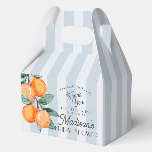 Ballotins Blue Cutie Son Squeeze de Citron Mariage Shower (Recto)