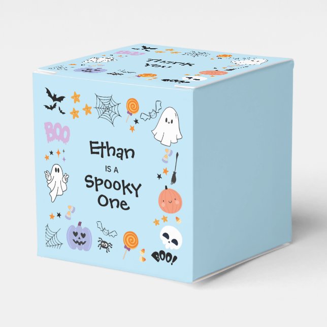 Ballotins Blue Éffrayant One mignonne Fantôme Halloween 1er  (Verso)