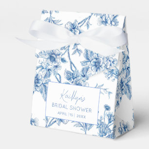 Ballotins Blue et blanc Chinoiserie douche de mariage