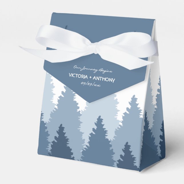 Ballotins Blue Forest Range Mariage de bois (Verso)
