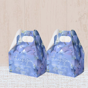 Ballotins Blue Hydrangea Petals Mariages Noms personnalisés