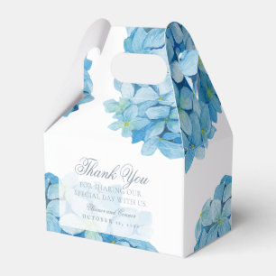 Ballotins Blue Hydrangea Sophisticated Mariage