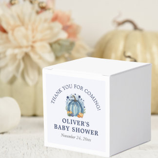 Ballotins Blue Little Citrouille Fall Jote Boy Baby shower