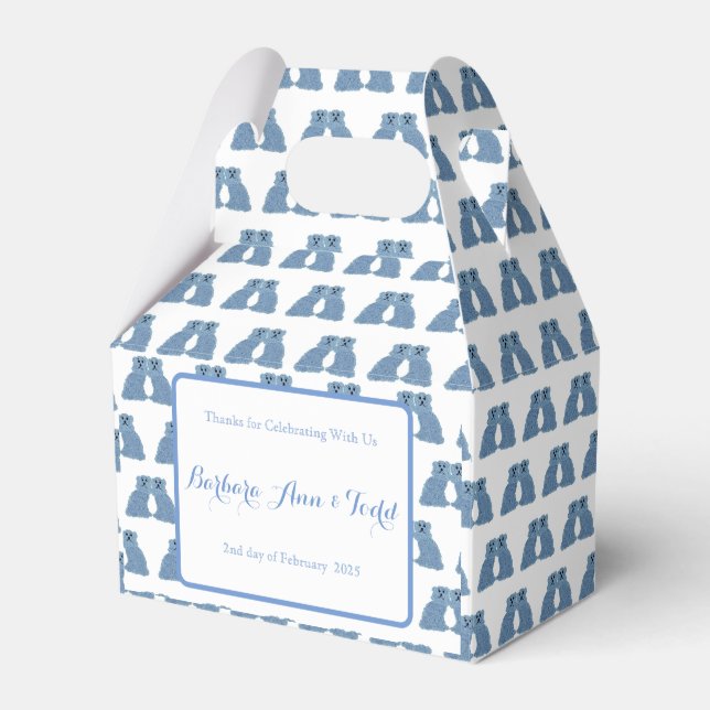 Ballotins Blue Staffordshire Chiens Ginger Jars Jar Mariage  (Verso)