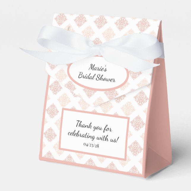 Ballotins Blush Damask Joli sur mesure (Verso)