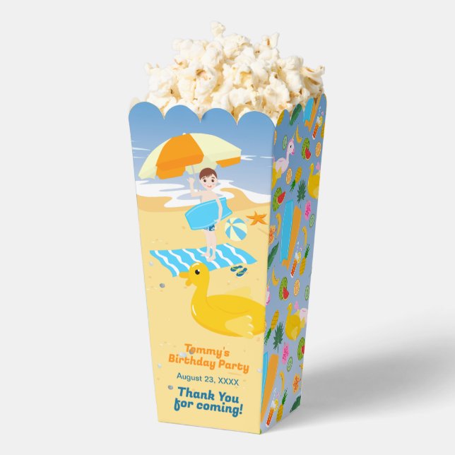 Ballotins Boboard garçon fun plage fête d'anniversaire (Sauté)