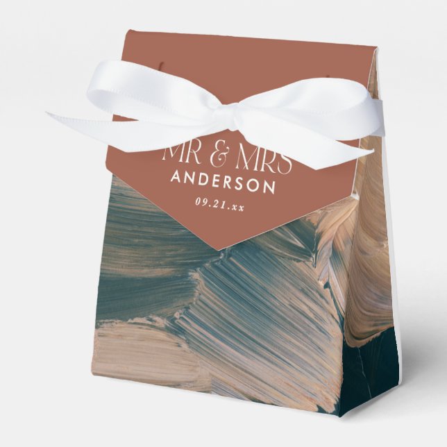 Ballotins Bohenian boho turquoise rouille terre cuite de mar (Verso)