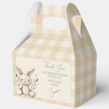 Boho Bunny Baby shower neutre Favoriser