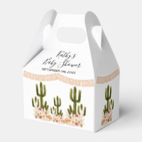 Boho Cactus Taco Bout Love Baby shower