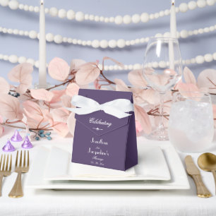 Ballotins Boho Chic Dusty violet grand Mariage de Merci