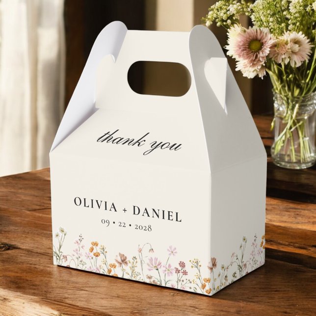 Ballotins Boho Chic Fleur sauvage Jardin Fleur Mariage (Créateur téléchargé)