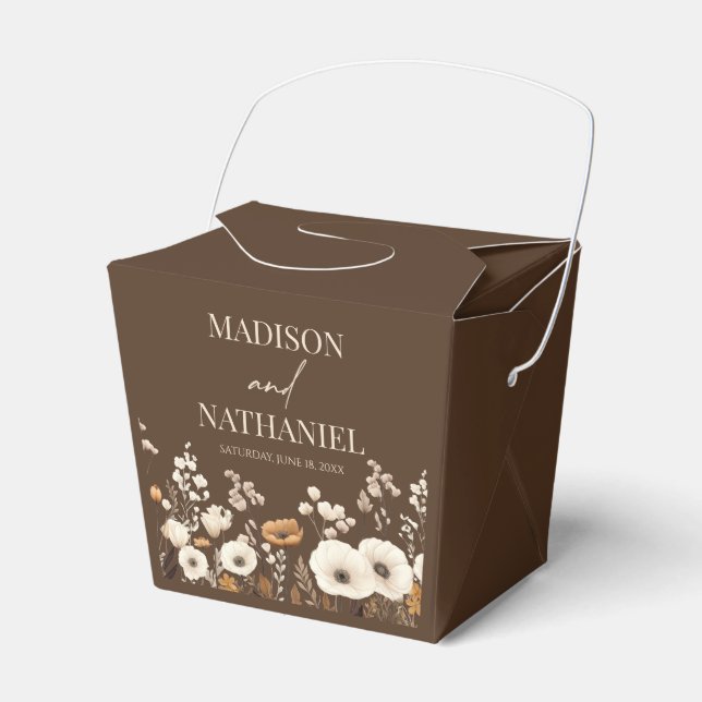 Ballotins Boho Fleur sauvage Fleur sauvage Floral Jardin Mar (Verso)