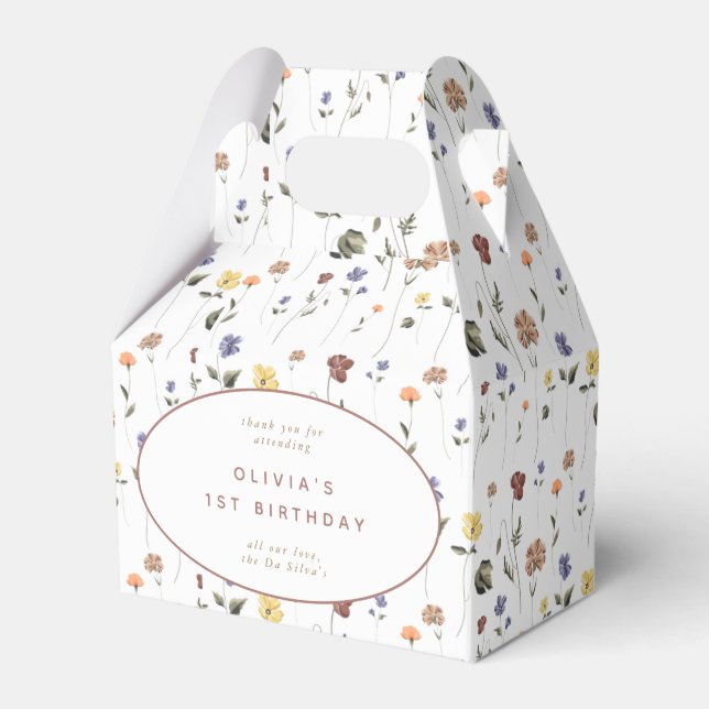 Ballotins Boho Floral Fleur sauvage | (Verso)