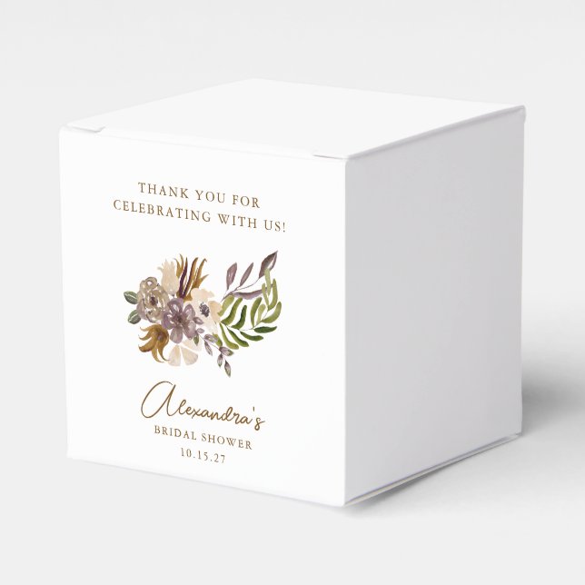 Ballotins Boho Rustique Nature Botanique Mariage Personnalis (Verso)