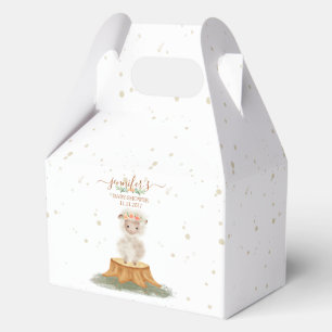 Ballotins Boho Woodland MOUTON Fête Prénatale Floral Script