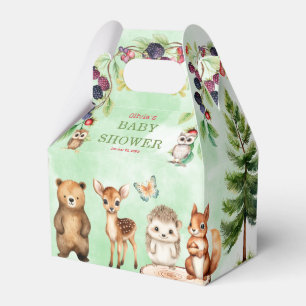 Ballotins Bois Animaux BerryFlower Ballotin Baby shower