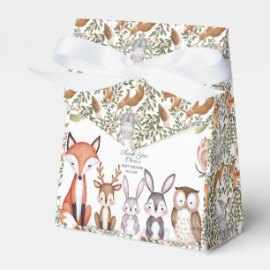 Ballotins Bois Animaux mignons Baby shower Merci