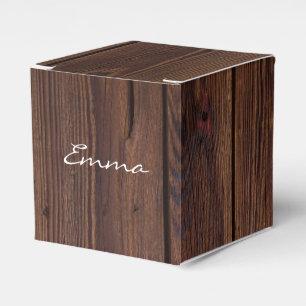 Ballotins Bois Brown foncé rustique clôture en bois Style ch