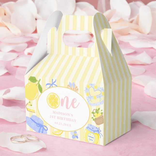 Ballotins Boisson Citronnée Estivale de Citron pour une 1ère (Mariage)