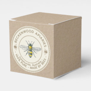 Ballotins Boîte à bougies en cire d'abeille