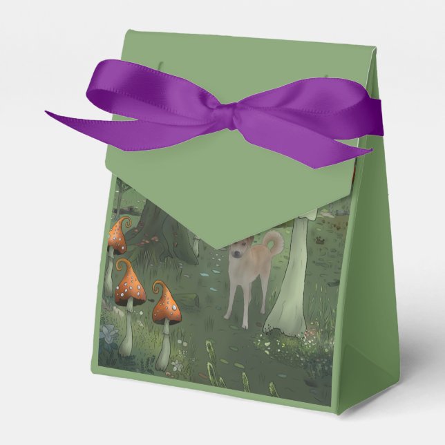 Ballotins Boîte à cadeau pour champignons (Verso)