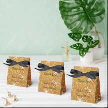 Boîte à cadeaux de fête de mariage scintillante en