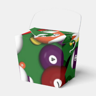 Ballotins Boîte à cadeaux/Favoriser - Billard