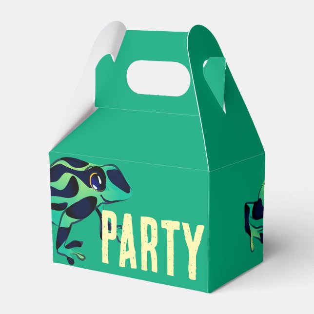 Ballotins Boîte à cadeaux Poison Vert Grenouille (Verso)