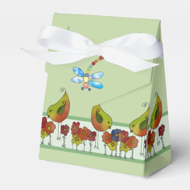 Ballotins Boîte à cadeaux pour oiseaux (Verso)