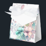 Ballotins boîte à cadeaux romantique florale<br><div class="desc">Motif floral doux</div>