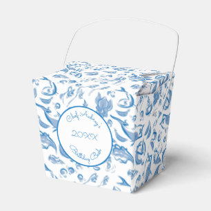 Ballotins Boîte à emporter avec dessin en encre de Chine per