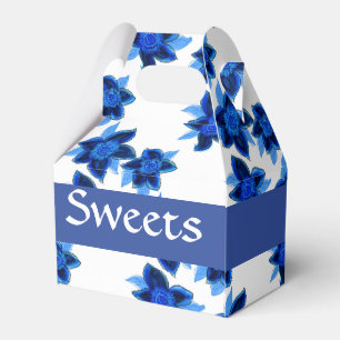 Ballotins Boîte à fleurs douce Petit Bleu