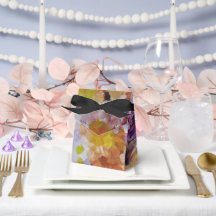 Boîte Abstraite Floral / cadeau