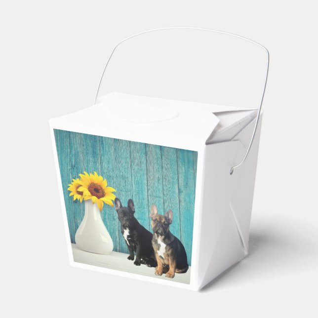 Ballotins boîte cadeau bouledogue français (Verso)