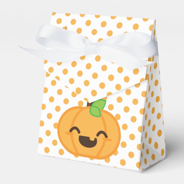 Ballotins Boîte cadeau Citrouille Kawaii Jack-o'-lantern (Verso)