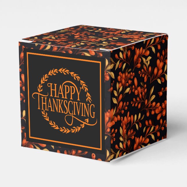 Ballotins Boîte-cadeau de baies d'automne (Verso)